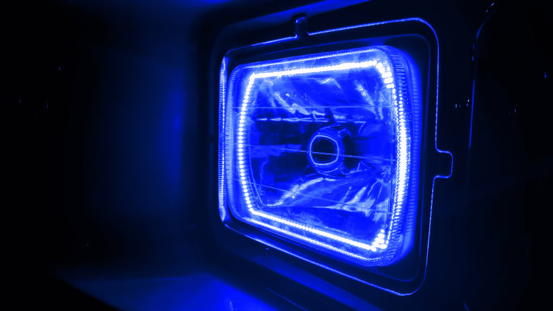 ORACLE Lighting Pre-Installed Lights 7x6 IN. Sealed Beam - ColorSHIFT Halo - 6908-333 - view 4