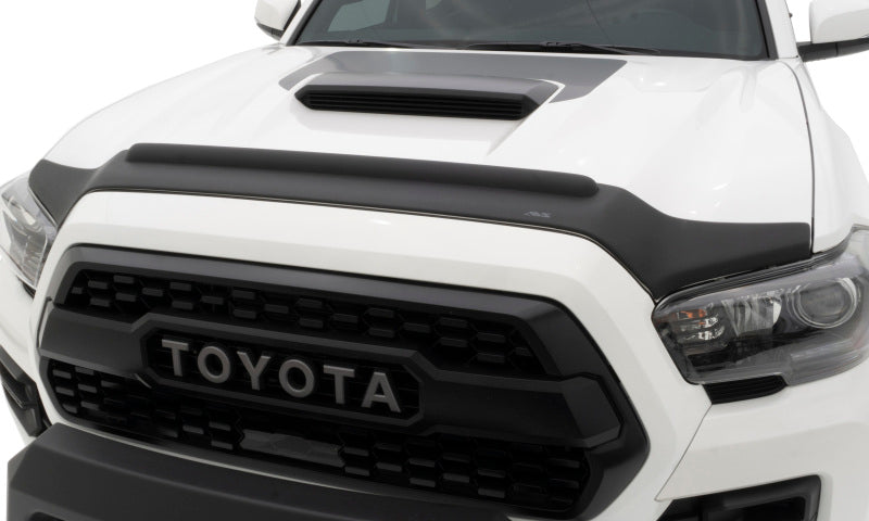 AVS Aeroskin II Textured Low Profile Hood Shield for 2016-2018 Nissan Titan XD - Black - view 5