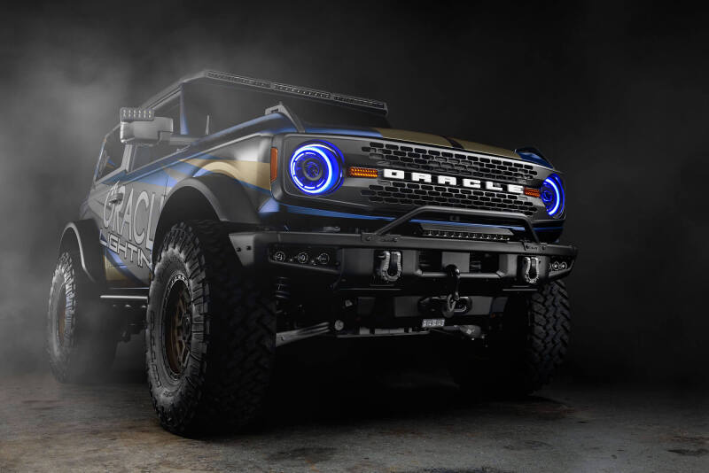 ORACLE Lighting 2021+ Ford Bronco Oculus Bi-LED Projector Headlights - ColorSHIFT LED - 5886-BC2 - view 3