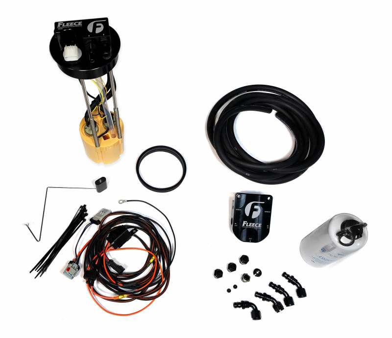 Fleece Performance Fuel System Upgrade Kit with PowerFlo Lift Pump - 1998.5-2002 Dodge Ram 2500/3500 5.9L 24-Valve Cummins (VP44) - Fleece part FPE-34754 view 2