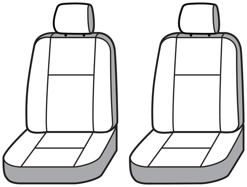 Covercraft 26 Jeep Wrangler Front Buckets El Carhartt Super Dux SeatSaver Custom Front Row Seat Cover - SSC2654COBK - view 8