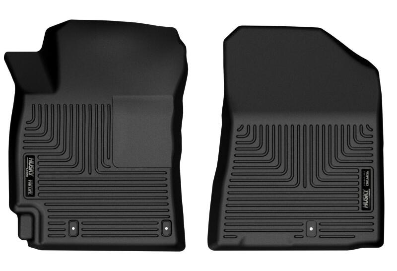 Husky Liners X-act Contour Floor Liners - Hyundai, Kia & Genesis - 19-23 Kia Forte X-ACT 2nd Seat Floor Liner - Black (part 50741)