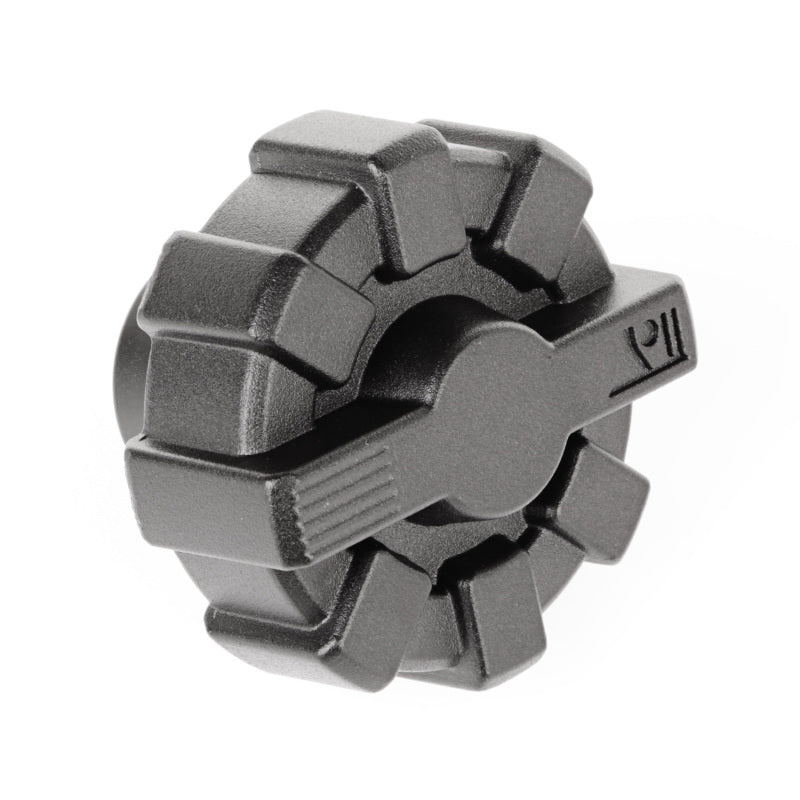 Rugged Ridge Black Elite Aluminum Fuel Cap for 2001-2019 Jeep Wrangler TJ/LJ/JK/JL - view 2