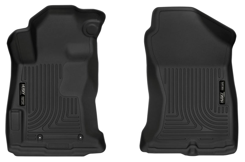 Husky Liners X-act Contour Floor Liners - Subaru - 2018 Subaru Crosstrek Black Front Floor Liners (part 52871)