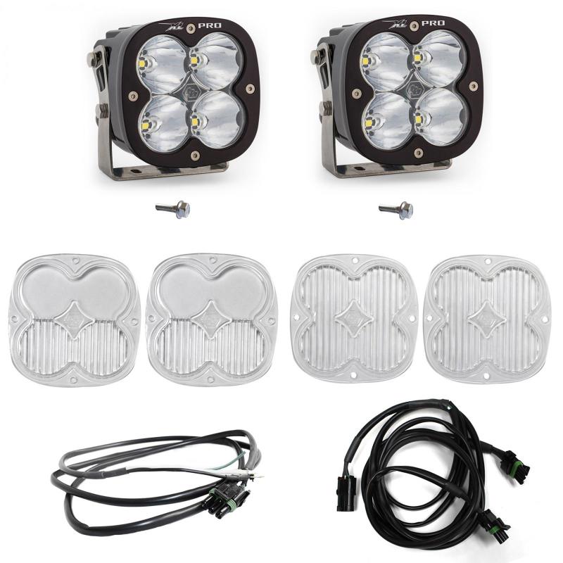 Baja Designs LED Light Kits - Ford Bronco - 2021+ Ford Bronco A Piller Light Kit XL Pro Spot w/Upfitter (part 447752UP)