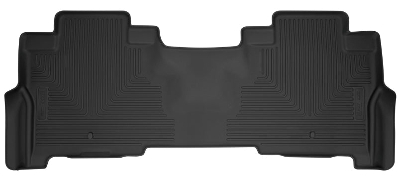 Husky Liners X-act Contour Floor Liners - Ford Expedition & Lincoln Navigator - 18-22 Ford Expedition X-Act Contour Black Floor Liners (2nd Seat) (part 54661)