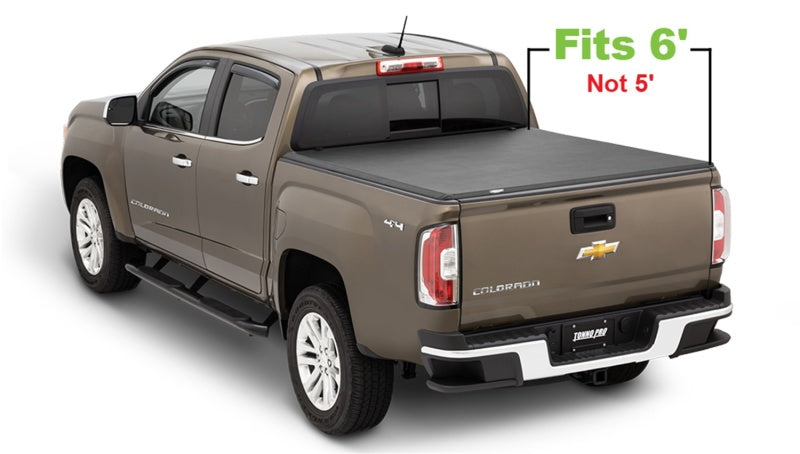 Tonno Pro 6ft Fleetside Hard Fold Tonneau Cover for 2015-2019 Chevy Colorado - view 5