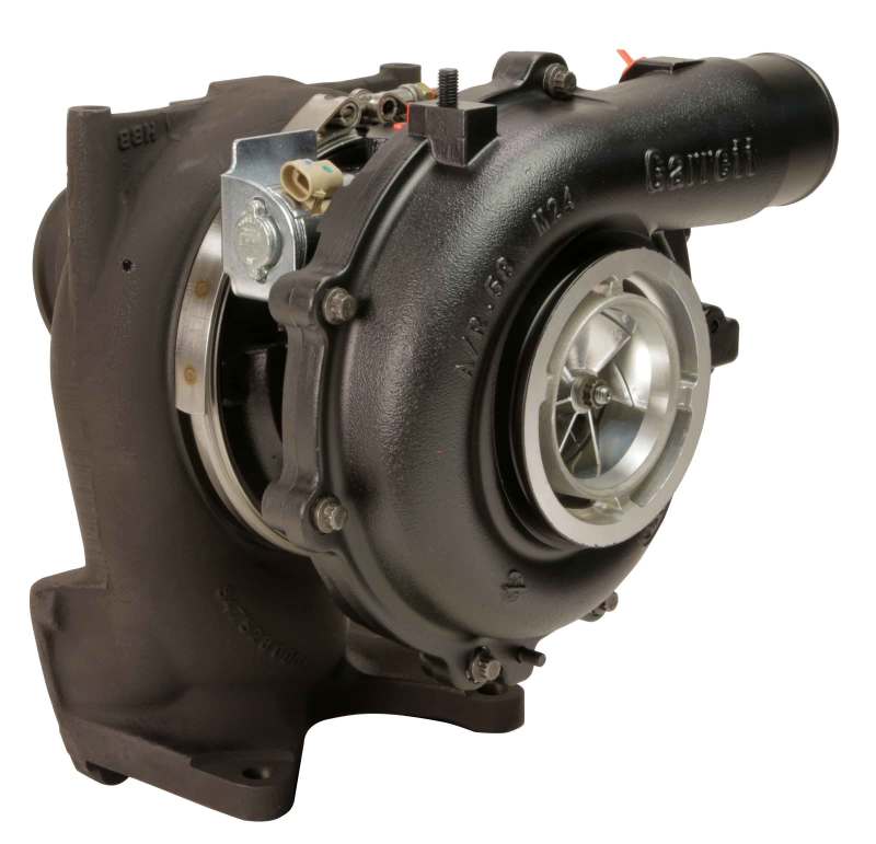 Fleece Performance 63mm FMW VNT Cheetah Turbocharger - 2011-2016 Chevy/GMC 2500HD/3500HD 6.6L Duramax LML - Fleece part FPE-LML-VNT-63-FMW-N view 3