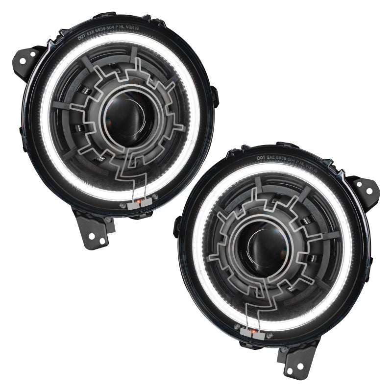 ORACLE Lighting 18-22 Jeep Wrangler JL Oculus Bi-LED Projector Headlights - 5839-111