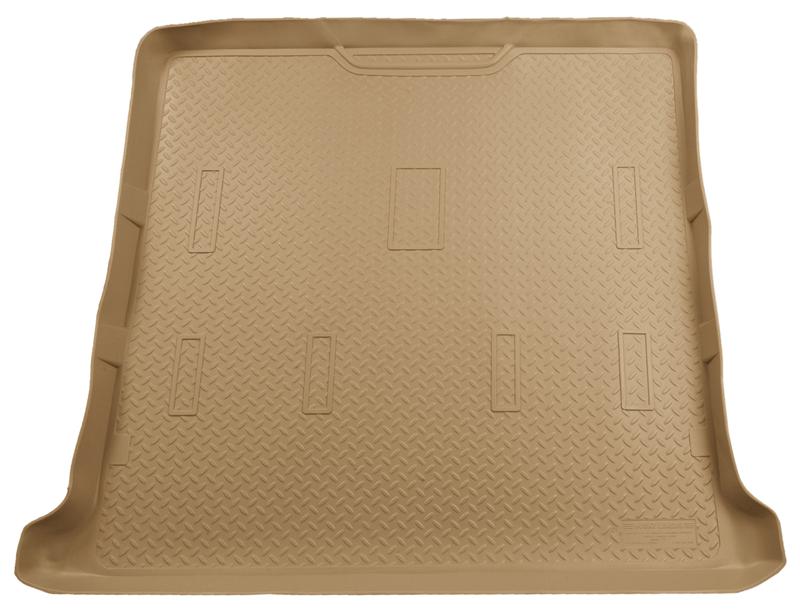 Husky Liners Classic Style Cargo Liners - Chevy, GMC, Buick & Cadillac - 02-06 GM Escalade/Tahoe/Yukon/Denali Classic Style Tan Rear Cargo Liner (part 21403)