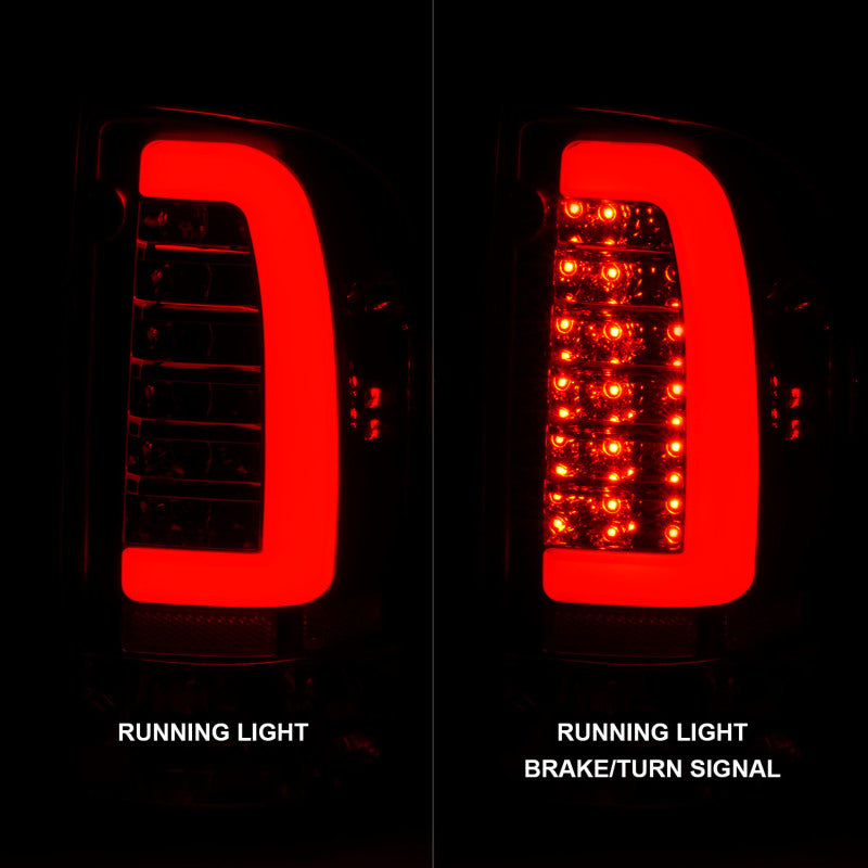 ANZO LED Tail Lights, Chrome Housing, Clear Lens - 1995-2000 Toyota Tacoma - ANZO part 311355 view 2