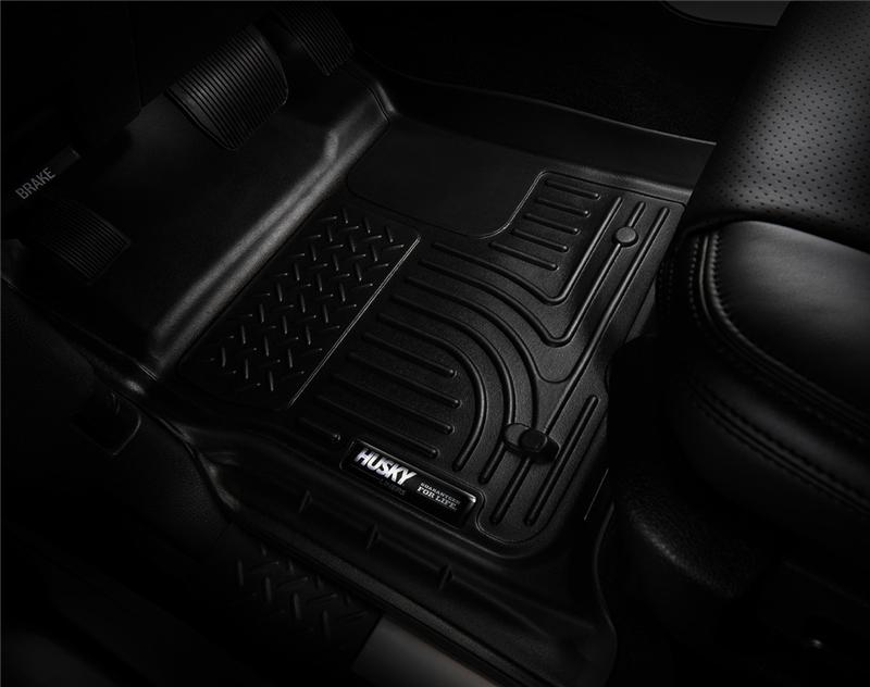 Husky Liners WeatherBeater Floor Liners - Nissan & Infiniti - 07-12 Nissan Altima (Non-Hybrid) WeatherBeater Combo Black Floor Liners (1pc. 2nd Row) (part 98601)