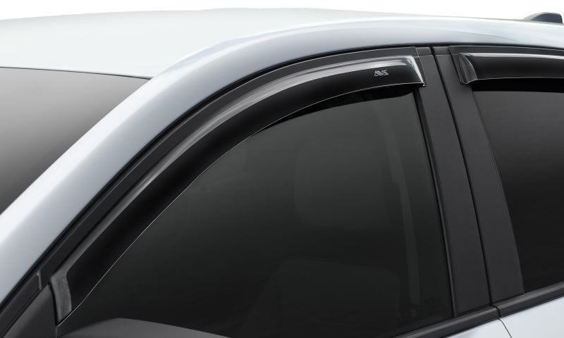 AVS Ventvisor Outside Mount Window Deflectors 4pc for 2022-2023 Jeep Grand Cherokee - Smoke