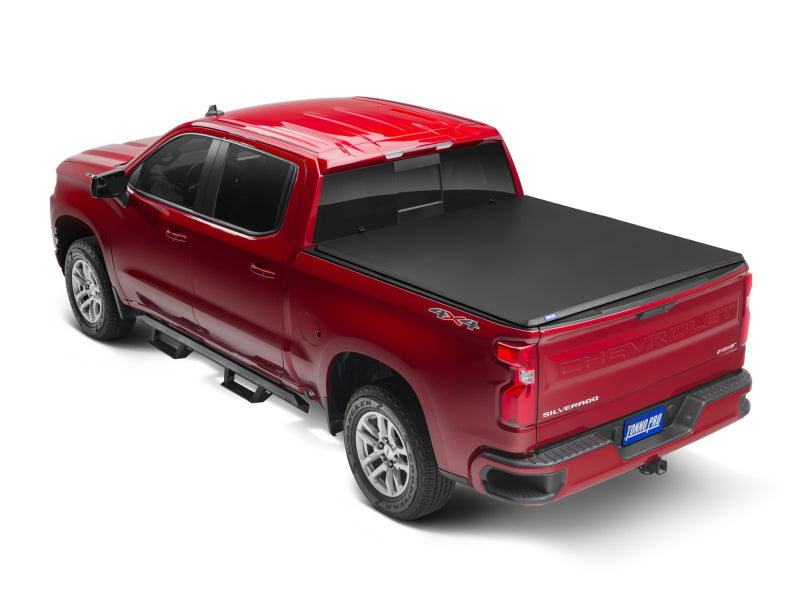 Tonno Pro 5.5ft (Incl 42-498 Utility Track Kit) Hard Fold Tonneau Cover for 2004-2015 Nissan Titan - view 2