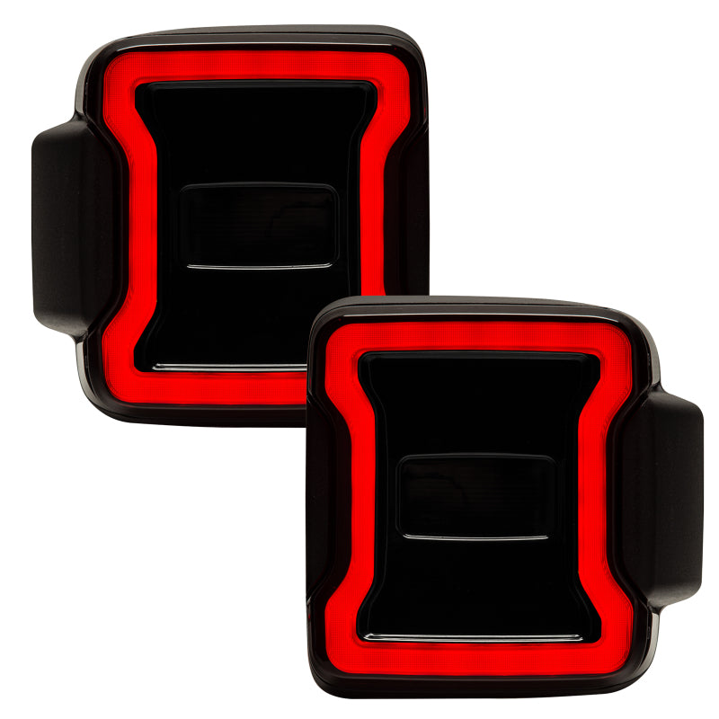 ORACLE Lighting Jeep Wrangler JL Black Series LED Tail Lights - 5852-504 - view 8