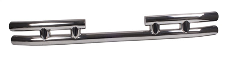 Rugged Ridge 3-In Double Tube Rear Bumper Stainless for 1987-2006 Jeep Wrangler