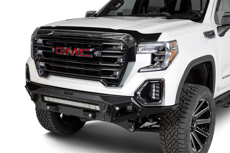Husky Liners Aeroskin Low Profile for 2015-2019 GMC Sierra 2500/3500HD (Excl Induction Sys Hood) - Matte Blk