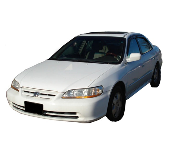 AVS Ventvisor In-Channel Front & Rear Window Deflectors 4pc for 1998-2002 Honda Accord - Smoke - view 3