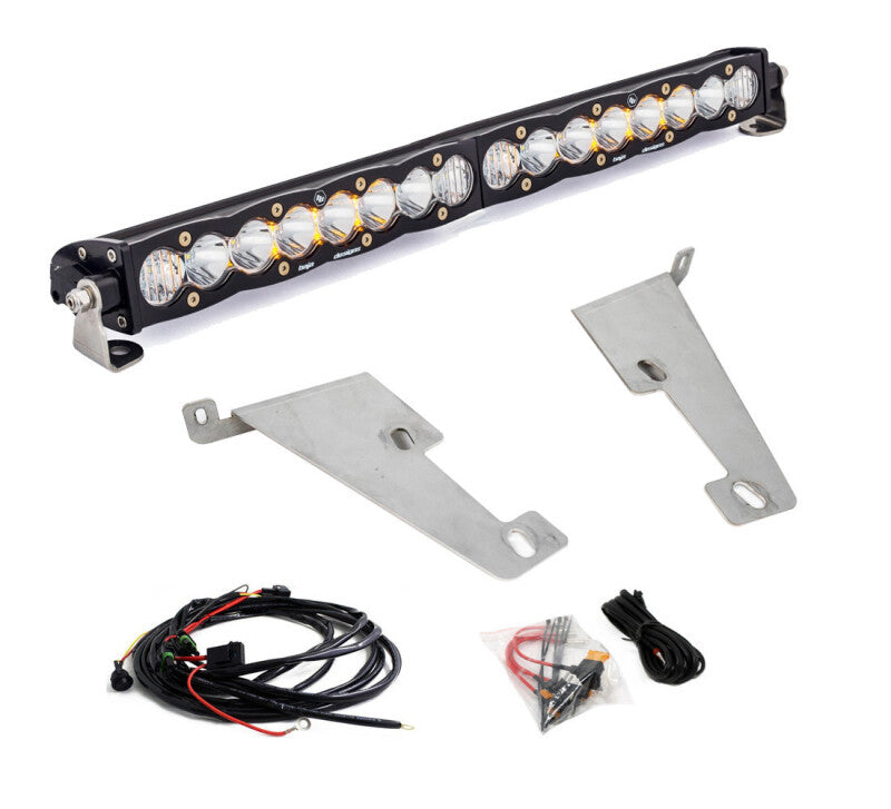 Baja Designs LED Light Kits - Toyota - 2022 Toyota Tundra 20in S8 Behind Bumper Light Mount Kit (part 448076)