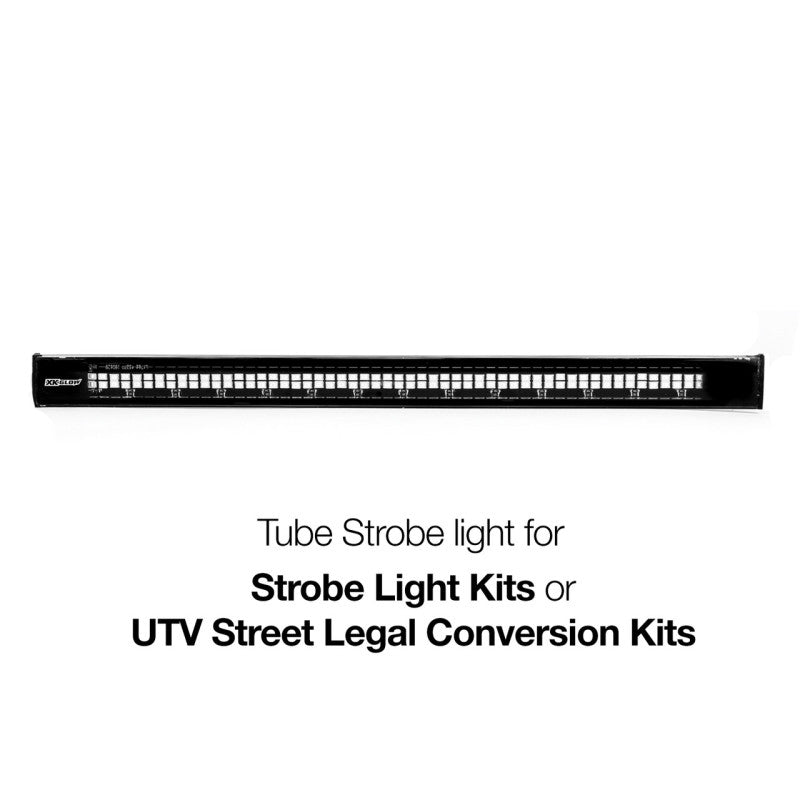 XKGLOW Tube Plug n Play Strobe Light Series - Red 1pc 12in - XK052002-T-R