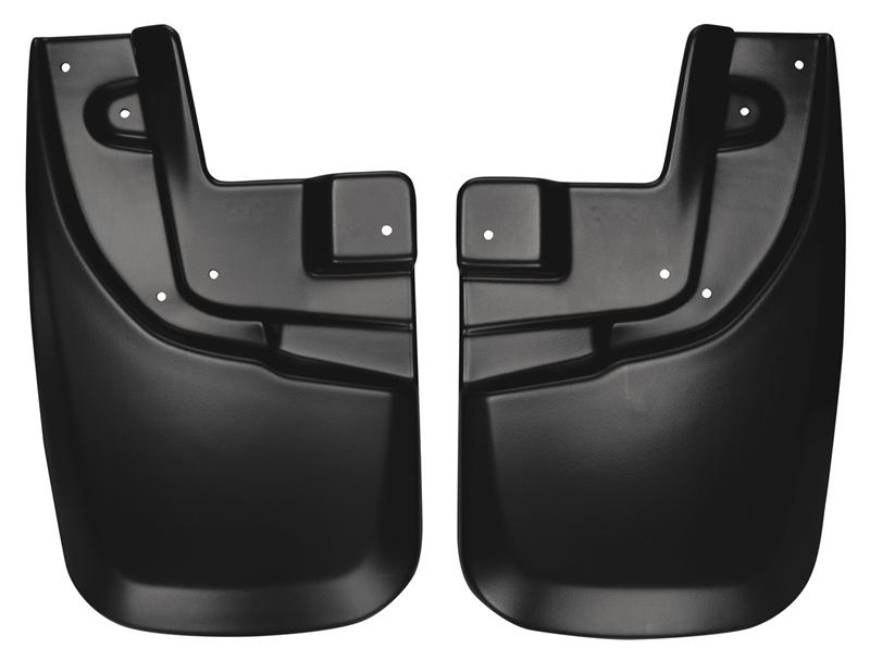 Husky Liners Custom-Molded Mud Guards - Toyota Tacoma - 05-12 Toyota Tacoma Regular/Double Cab/Crew Max Custom-Molded Front Mud Guards (part 56931)