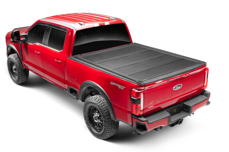 BAKFlip MX4 TS Hard Folding Tonneau Cover - 2020+ Silverado/Sierra HD 6ft 10in Bed - BAK part 449133TS