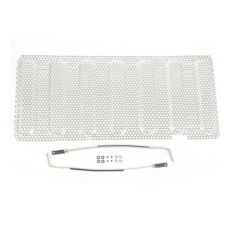Rugged Ridge Grille Insert Satin Stainless for 2007-2018 Jeep Wrangler - view 2
