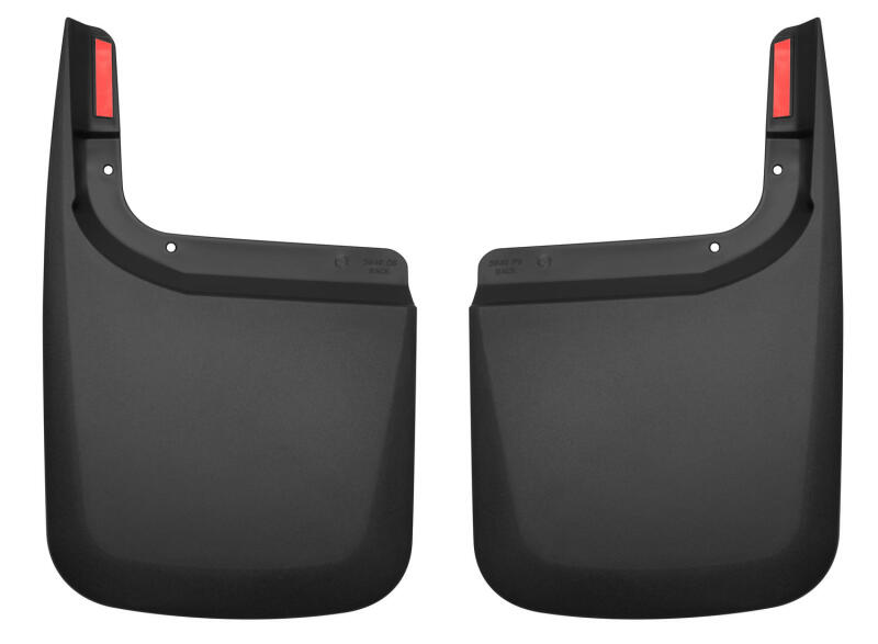 Husky Liners Custom-Molded Mud Guards - 2017 Ford F-250/F-350 Custom-Molded Rear Mud Guards