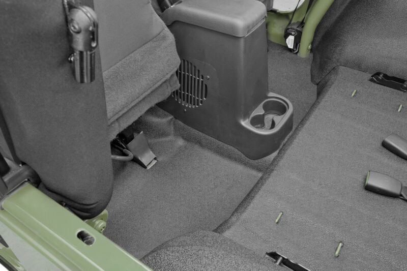 Husky Liners Guardian Impact Bed & Cargo Mats - 97-06 Jeep Wrangler TJ / 04-06 LJ (w/Ctr Cnsl w/o Heat Shld) Guardian Impact Jeep Liner (part HBTTJ97F)