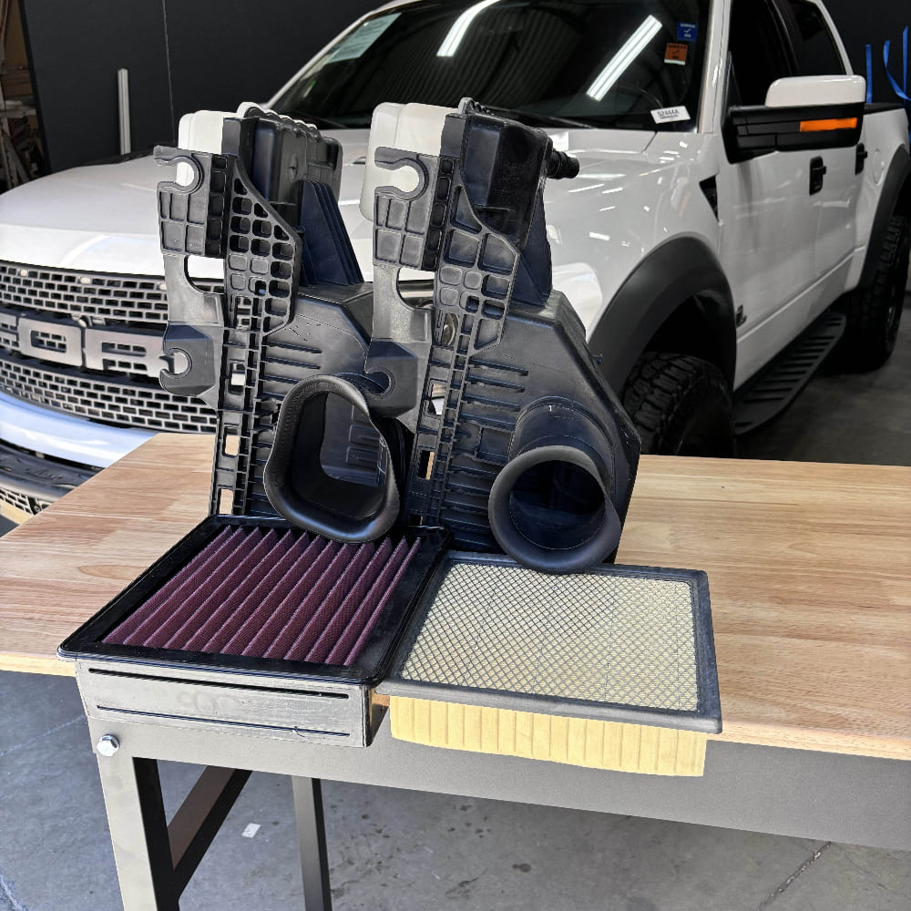 S&B Stock Replacement Air Filter (Cotton Cleanable) for 2007-2018 Ford Expedition, 2009-2014 Ford F-150 & more - S&B part 65-3000 view 3