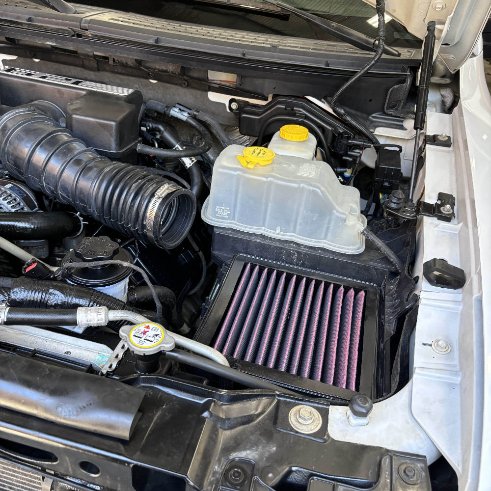 S&B Stock Replacement Air Filter (Cotton Cleanable) for 2007-2018 Ford Expedition, 2009-2014 Ford F-150 & more - S&B part 65-3000 view 4