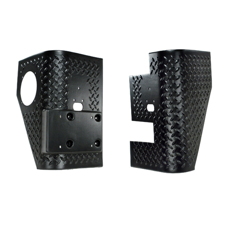 Rugged Ridge Rear Corner Guards Body Armor for 1997-2006 Jeep Wrangler TJ - view 2