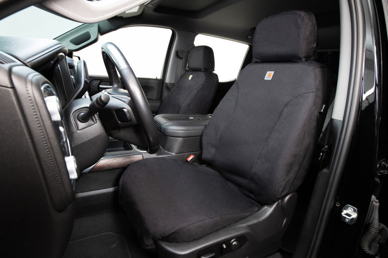 Covercraft 26 Jeep Wrangler Front Buckets El Carhartt Super Dux SeatSaver Custom Front Row Seat Cover - SSC2654COBK