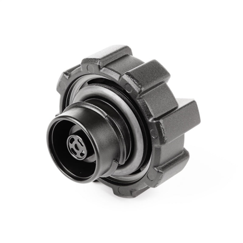 Rugged Ridge Black Elite Aluminum Fuel Cap for 2001-2019 Jeep Wrangler TJ/LJ/JK/JL - view 4