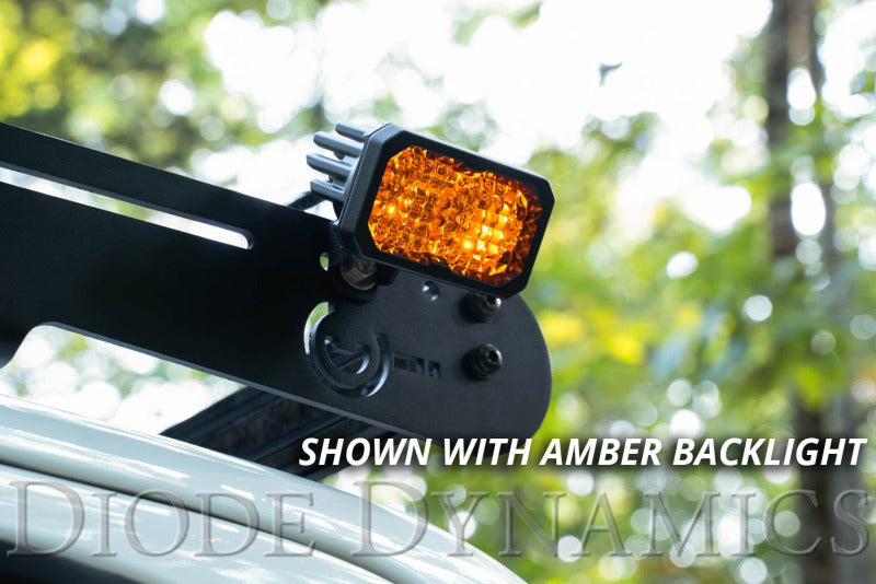 Diode Dynamics Stage Series 2 In LED Pod Pro - Yellow Fog Standard ABL (Pair) - DD6407P - view 5