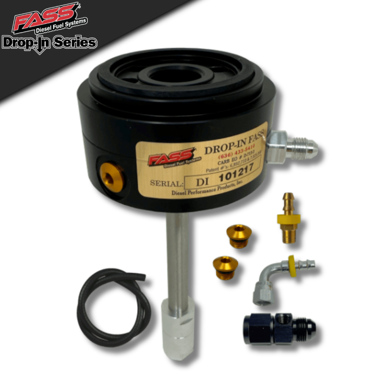 FASS Drop-In Series Diesel Fuel System (DIFSCAT1001)