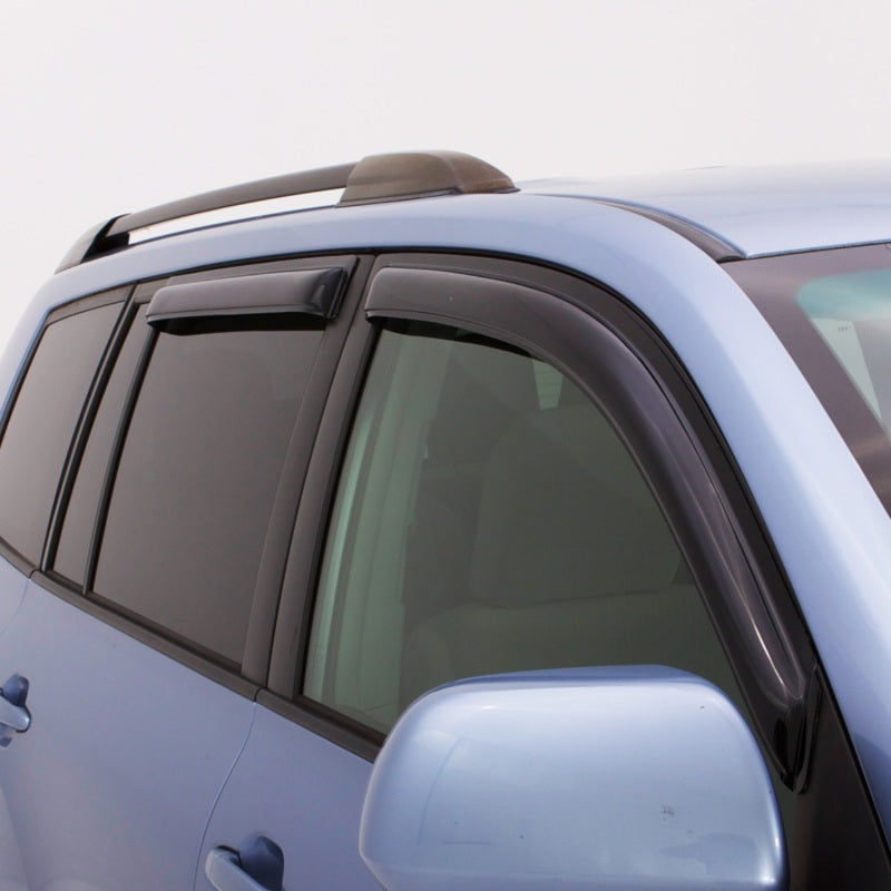 AVS Outside Mount Ventvisor Deflector 4pc for 2022-2023 Hyundai Santa Cruz - Smoke - view 3