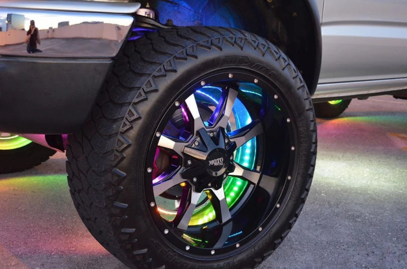 ORACLE Lighting LED Illuminated Wheel Rings - ColorSHIFT Dynamic - ColorSHIFT - Dynamic - 4215-332 - view 2