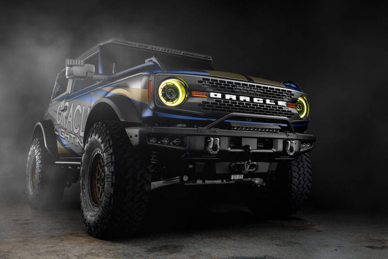 ORACLE Lighting 2021+ Ford Bronco Oculus Bi-LED Projector Headlights - ColorSHIFT LED - 5886-BC2 - view 7