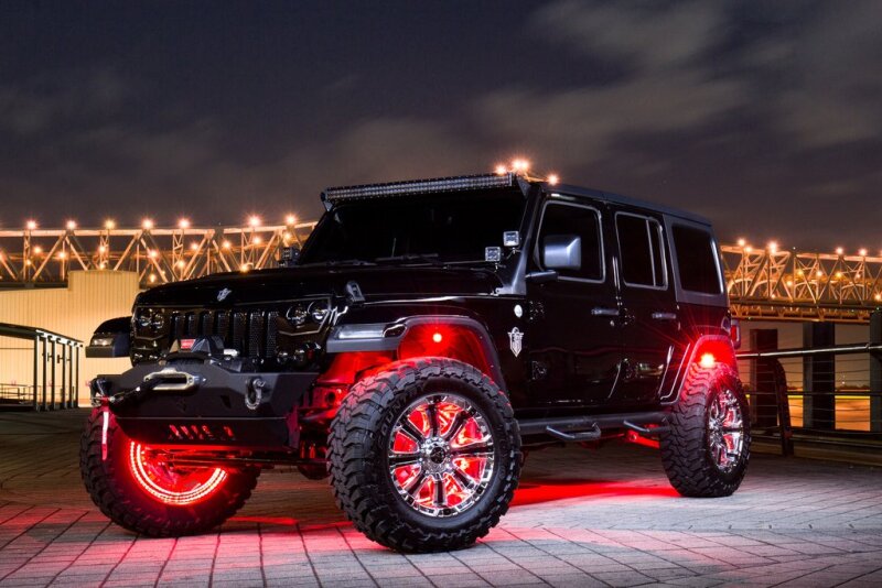 ORACLE Lighting VECTOR Series Full LED Grille - Jeep Wrangler JL/JT - NA - 5837-PRO - view 6