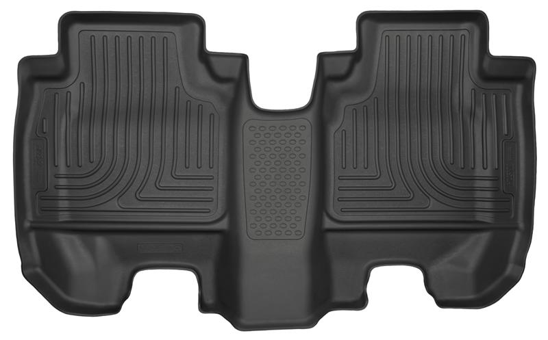Husky Liners WeatherBeater Floor Liners - Honda & Acura - 2016 Honda HR-V Weatherbeater Black 2nd Row Floor Liners (part 19491)
