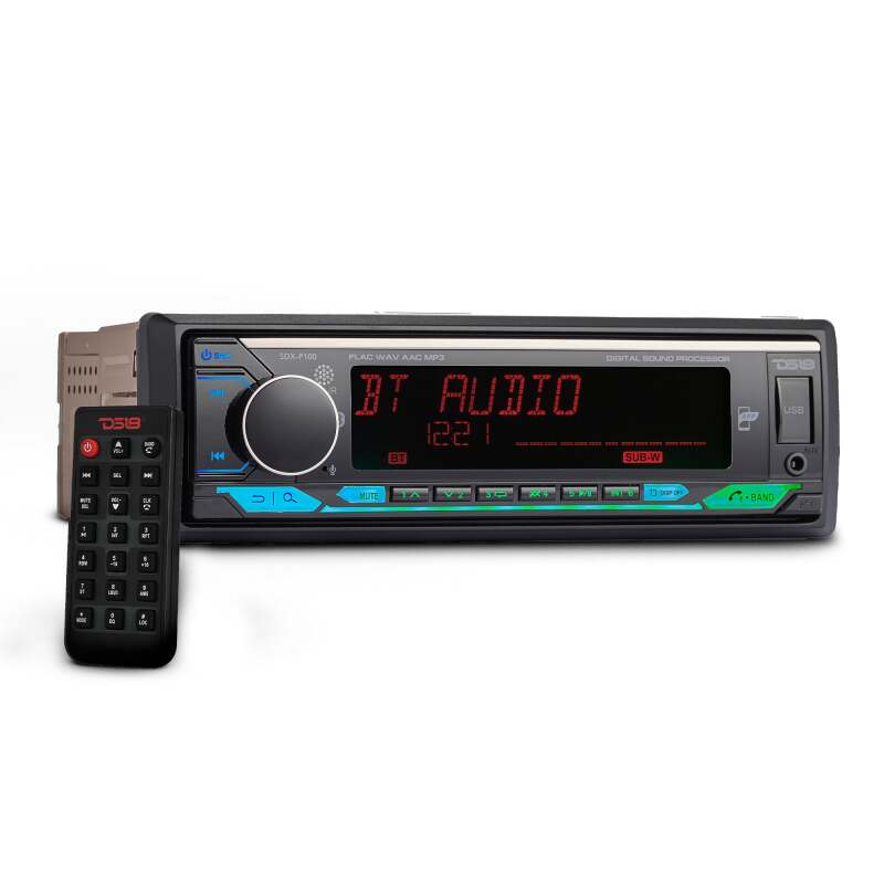 DS18 Single-DIN Head Unit with DSP, Bluetooth and USB - SDX-P100
