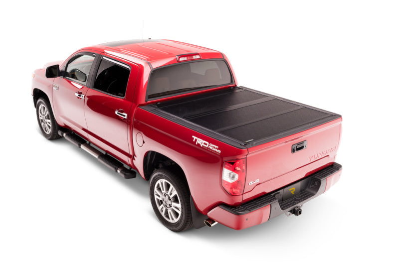 BAKFlip G2 Hard Folding Tonneau Cover - 2007-2021 Toyota Tundra 5ft 6in Bed w/ Deck Rails - BAK part 226409T