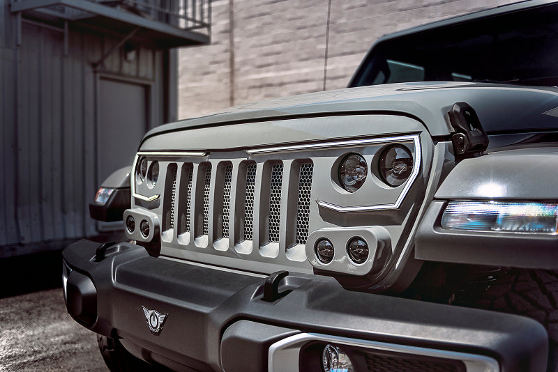 ORACLE Lighting VECTOR Series Full LED Grille - Jeep Wrangler JL/JT - NA - 5837-PRO - view 4