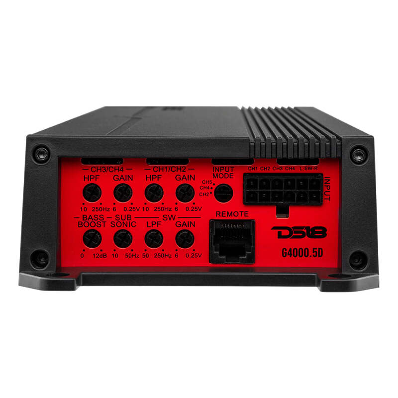 DS18 5-Channel Class D Amplifier - 2 x 420W @ 4Ω - G4000.5D - view 2
