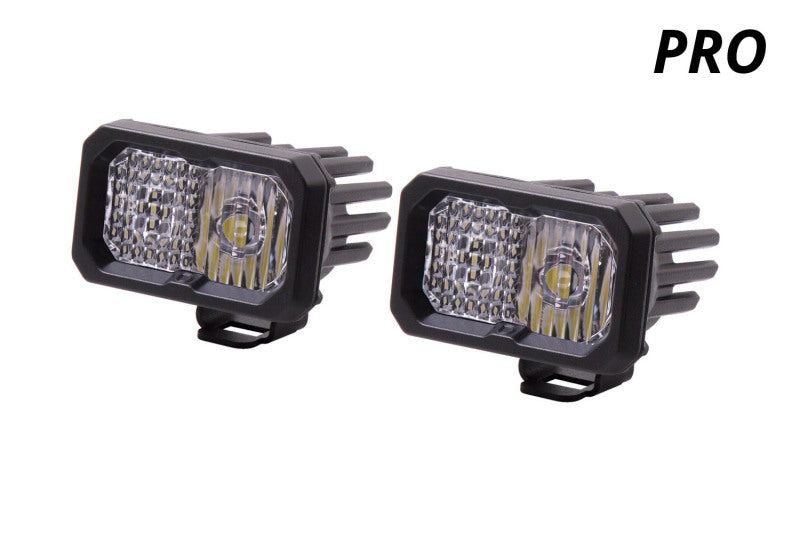 Diode Dynamics Stage Series 2 In LED Pod Pro - White Fog Standard ABL (Pair) - DD6406P - view 2