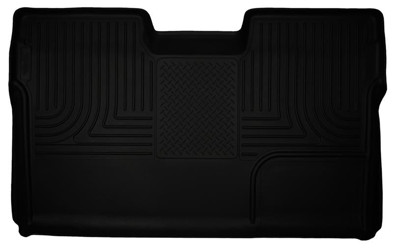 Husky Liners WeatherBeater Floor Liners - Ford F-150 - 09-12 Ford F-150 Super Crew WeatherBeater Black Rear Cargo Liner (part 19331)