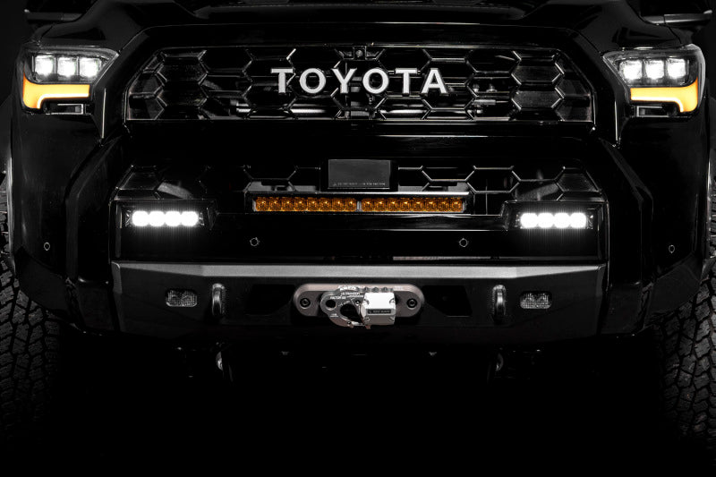 Diode Dynamics 24-26 Toyota 4Runner Fog SS6 Sport LED Kit Yellow 3000K - DD8844 - view 3