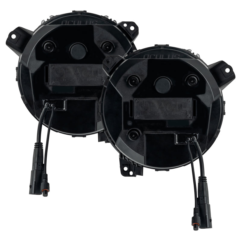 ORACLE Lighting Jeep Wrangler JL Oculus Bi-LED Projector Headlights- Graphite Metallic - 5500K - 5839-504-PAU - view 6