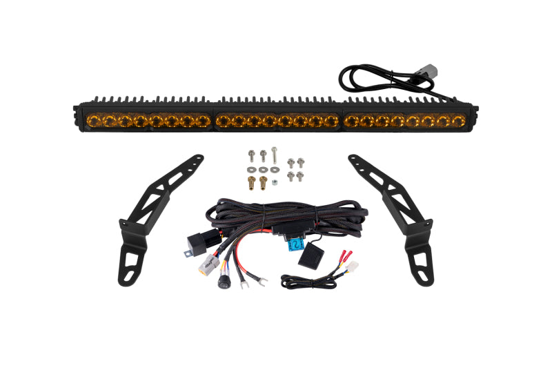 Diode Dynamics Jeep 2018 SS30 Bumper LED Kit Sport Yellow Driving - DD8719
